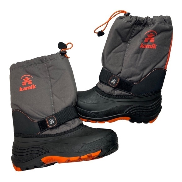 Kamik Waterproof Snow Boots Grey P7725 Size 5 NWOT - Picture 7 of 17